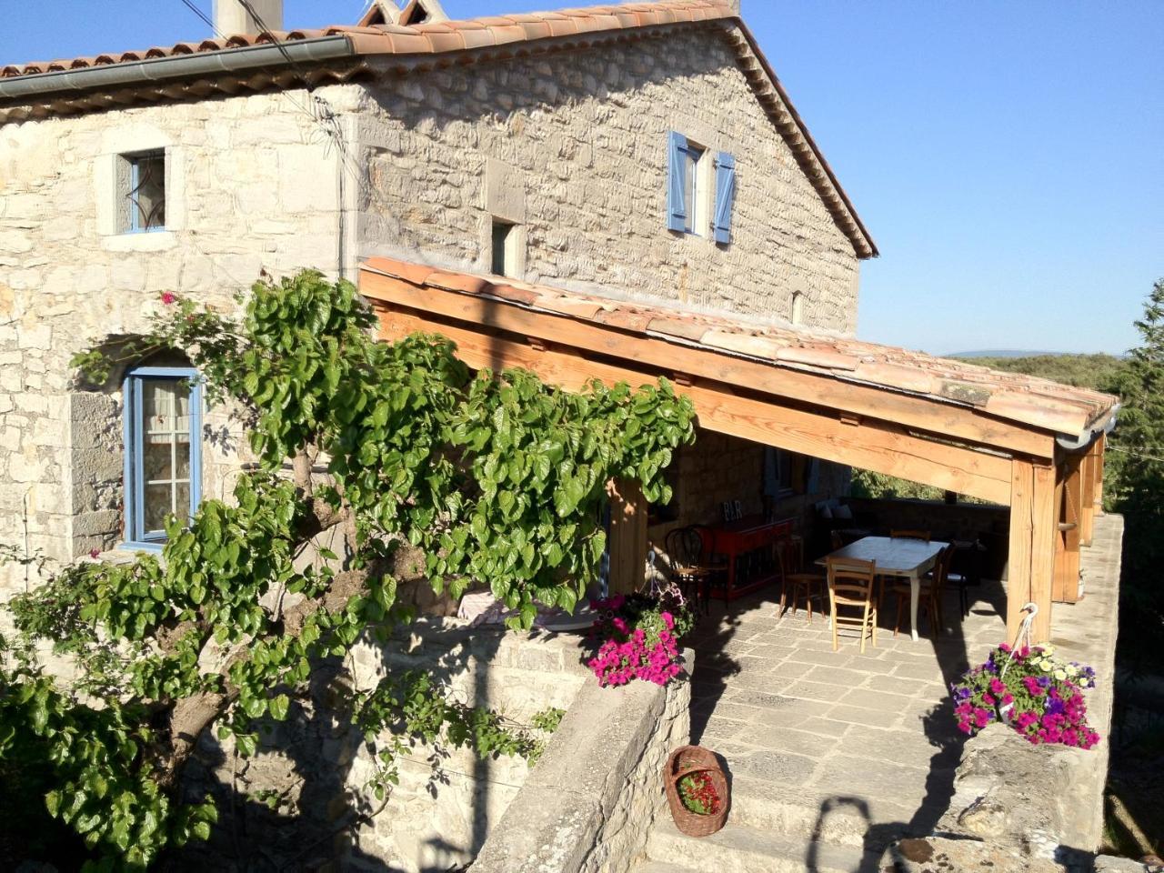 L'Apogee Bed & Breakfast Labeaume Bagian luar foto